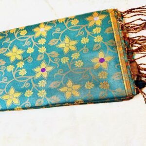 Elegant Silk Katan Saree – Exquisite Handcrafted Design for Special Occasions