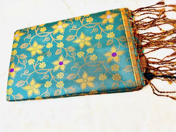 Elegant Silk Katan Saree – Exquisite Handcrafted Design for Special Occasions % Elegant Silk Katan Saree – Exquisite Handcrafted Design for Special Occasions
