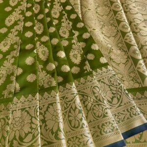 Elegant Silk Katan Saree – Luxurious Soft Fabric for Timeless Style