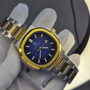 Elegant Two-Tone Luxury Watch for Men and Women – Timeless Style