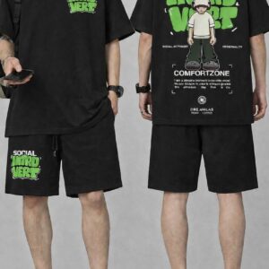 Elevate Your Style: Premium Drop Shoulder T-Shirt and Pants Set