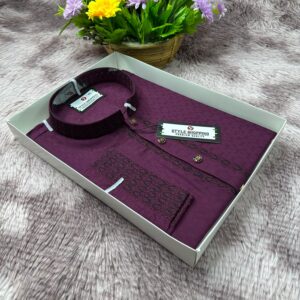 Embroidered Panjabi Kurta - Elegant Traditional Wear for Men
