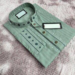 Embroidered Panjabi Kurta for Men - Elegant Traditional Wear
