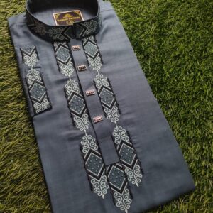 Embroidered Panjabi Shirt - Elegant Style for Modern Men
