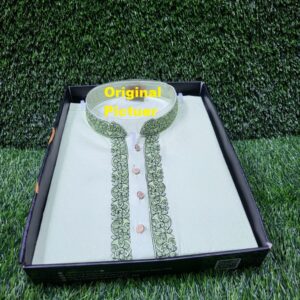 Embroidered Panjabi Shirt - Elegant Traditional Wear for Men