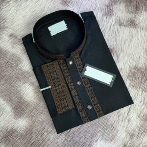 Embroidered Panjabi Shirt - Elegant Traditional Wear for Men