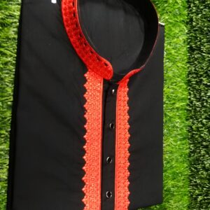Embroidered Panjabi Shirt - Elegant Traditional Wear for Men