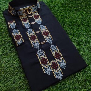 Embroidered Panjabi Shirt for Men - Elegant Traditional Wear