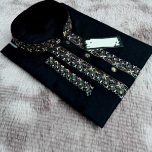 Embroidered Sequence Panjabi for Men - Elegant Traditional Wear