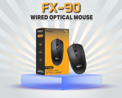 Ergonomic Optical Wired Mouse for Precision Control - Aptech FX90 % Ergonomic Optical Wired Mouse for Precision Control - Aptech FX90