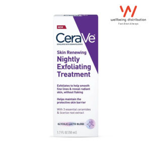 Exfoliating Night Treatment with Cerave Skin Renewing Formula - 50ml