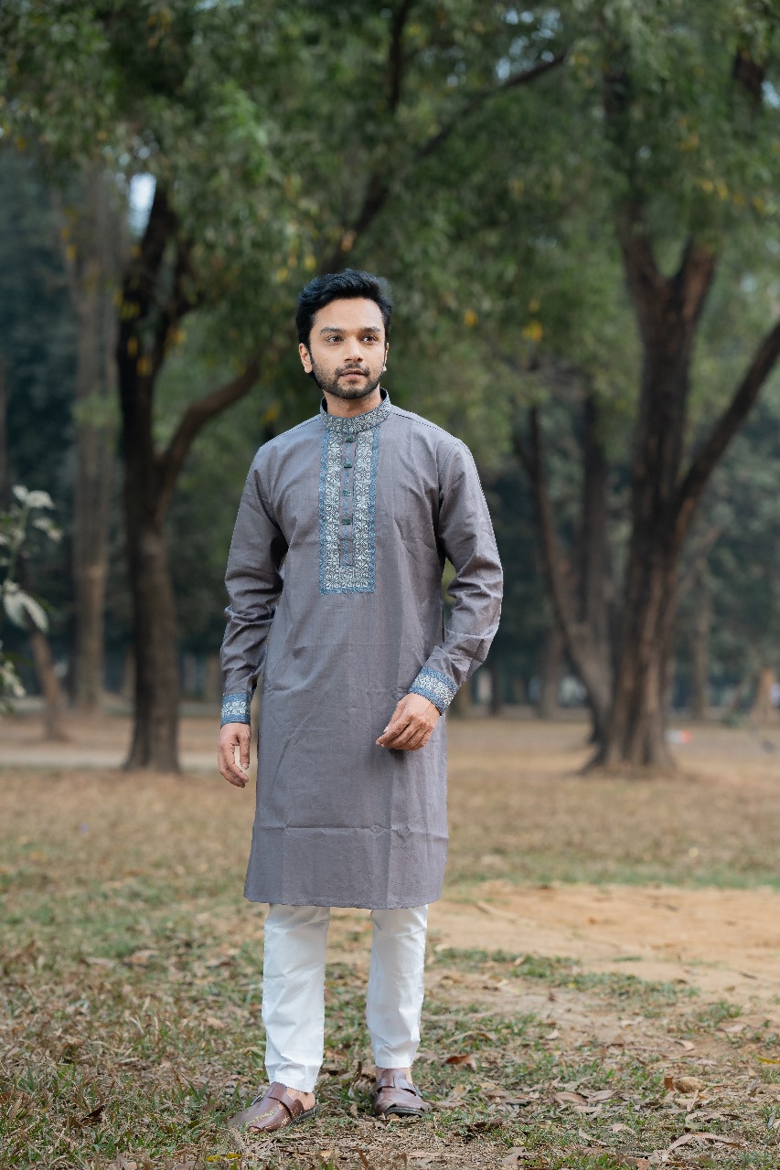 Exquisite Traditional Panjabi for Men – Elegant Style & Superior Comfort % Exquisite Traditional Panjabi for Men – Elegant Style & Superior Comfort
