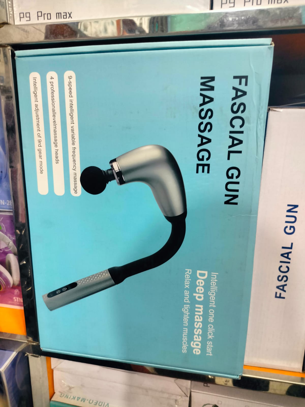 Fascia Massage Gun for Deep Tissue Relief and Muscle Recovery % Fascia Massage Gun for Deep Tissue Relief and Muscle Recovery