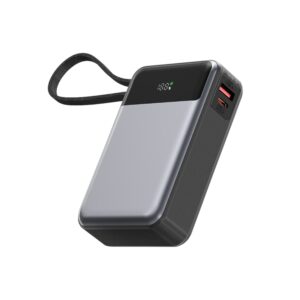Fast Charging Power Bank 20000mAh with Built-in USB-C Cable - ACEFAST M21