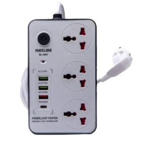 Fast Charging USB Power Strip - Maxline ML 804 with 4 Ports
