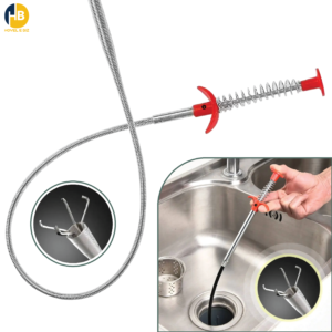 Flexible Drain Cleaning Tool for Kitchen and Bathroom - Narrow Pipe Grabber
