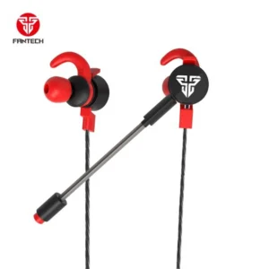 Gaming and Music Earphones - Fantech EG1 3.5mm Dual Port - Black