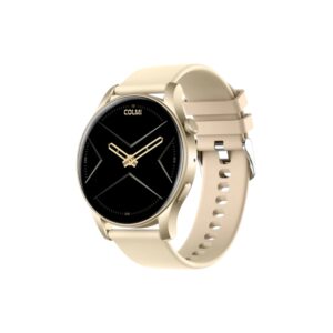 Gold Bluetooth Calling Smart Watch - Colmi V73 with Stylish Design