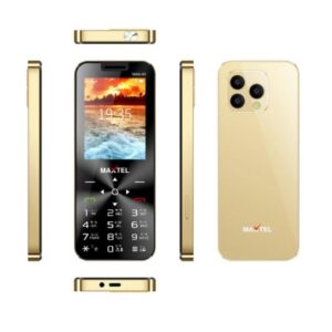 Gold Maxtel MAX-40 Smartphone with Type-C Charger - Premium Quality