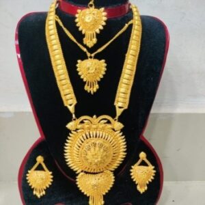 Gold Plated Shita Haar Necklace – Elegant Fashion Jewelry for Every Occasion