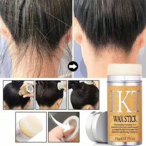 Hair Wax Stick for Frizz Control - 75g Styling Solution for Men & Women