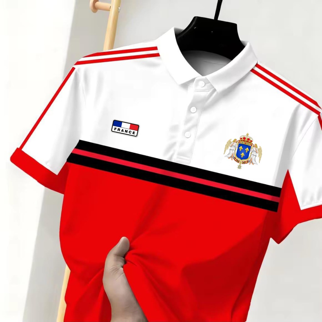 Half-Sleeve Polo T-Shirt % Half-Sleeve Polo T-Shirt