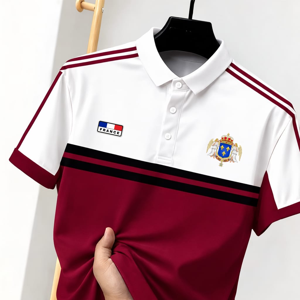 Half-Sleeve Polo T-Shirt % Half-Sleeve Polo T-Shirt