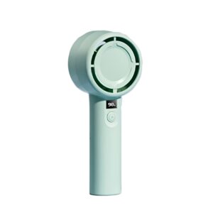 Handheld Display Fan with 5 Speed Settings - Plextone F2 in Green