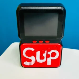 Handheld Retro Game Console with 900 Classic Games - Red Edition
