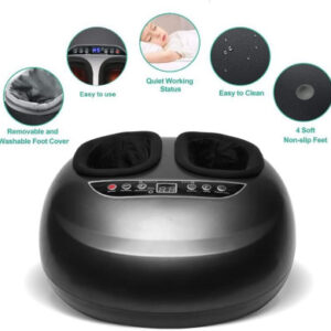 Heated Electric Foot Massager with Deep Kneading Therapy for Ultimate Relaxation