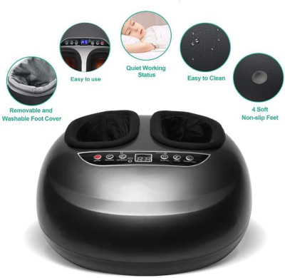 Heated Electric Foot Massager with Deep Kneading Therapy for Ultimate Relaxation % Heated Electric Foot Massager with Deep Kneading Therapy for Ultimate Relaxation