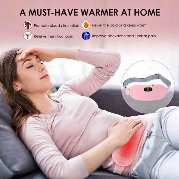 Heating Pad Waist Belt for Menstrual Pain Relief - Comfortable & Effective % Heating Pad Waist Belt for Menstrual Pain Relief - Comfortable & Effective