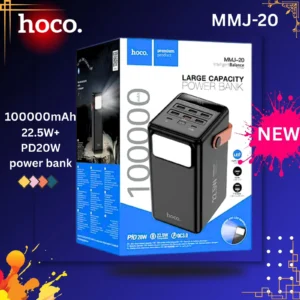 High-Capacity 100000mAh Power Bank with 22.5W Fast Charging – Hoco MMJ-20