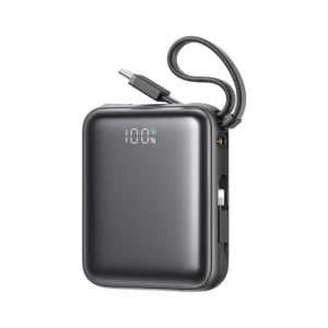 High-Capacity 10000mAh Mini Power Bank with 22.5W Fast Charging