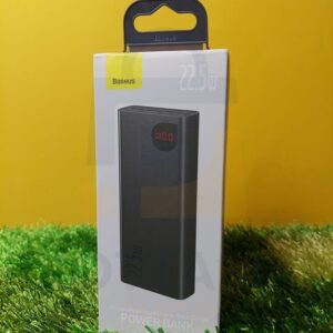 High-Capacity 20000mAh Metal Power Bank with 22.5W Quick Charge and Digital Display