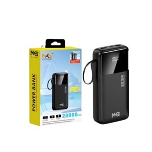 High-Capacity 20000mAh Power Bank with 22.5W Fast Charging for All Devices