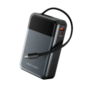 High-Capacity 20000mAh Power Bank with 65W Fast Charging – Vention Portable Charger