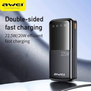 High-Capacity Awei P13K Portable Power Bank for Fast Charging
