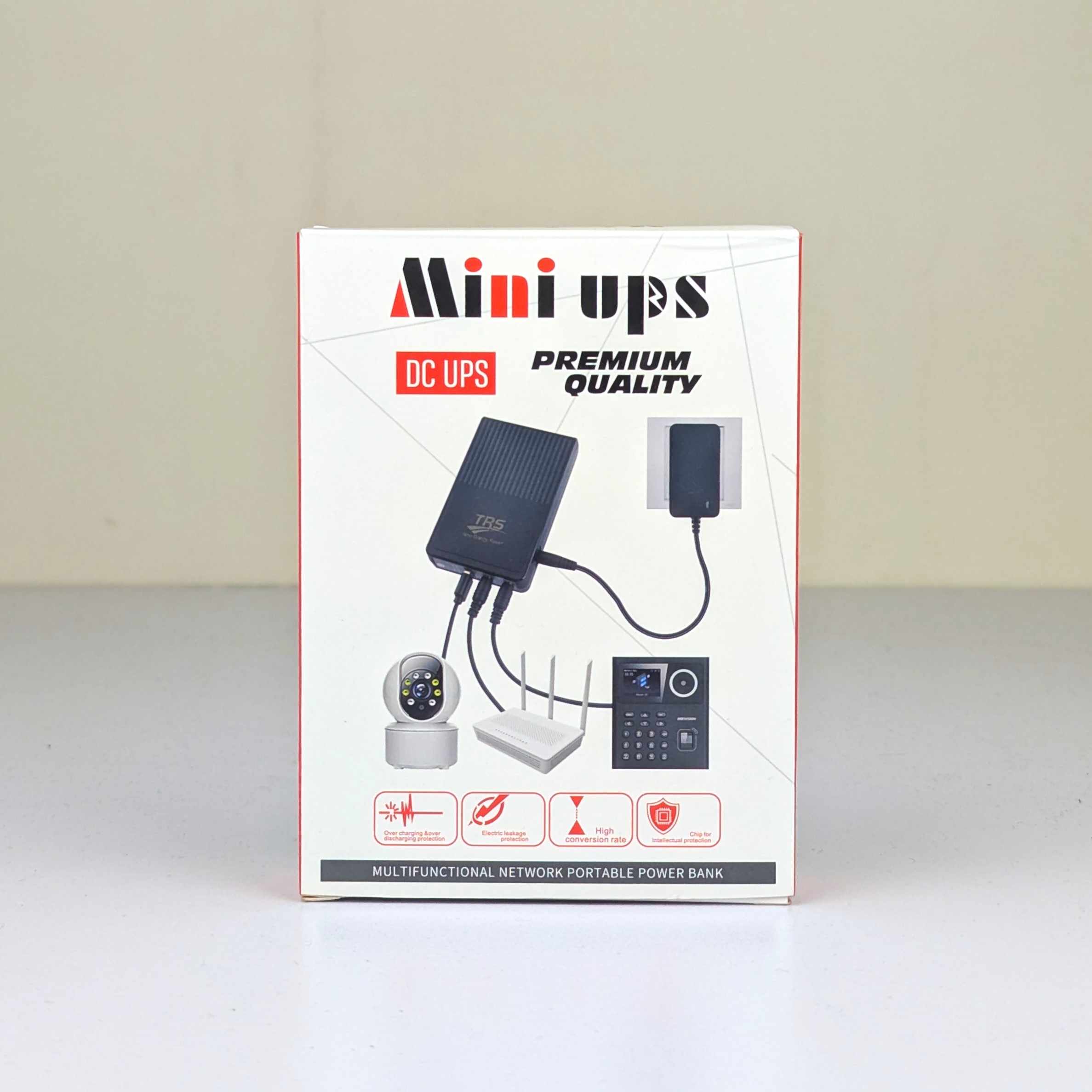 High-Capacity Mini UPS 10400mAh - Versatile 5V, 9V, 12V Power Backup % High-Capacity Mini UPS 10400mAh - Versatile 5V, 9V, 12V Power Backup