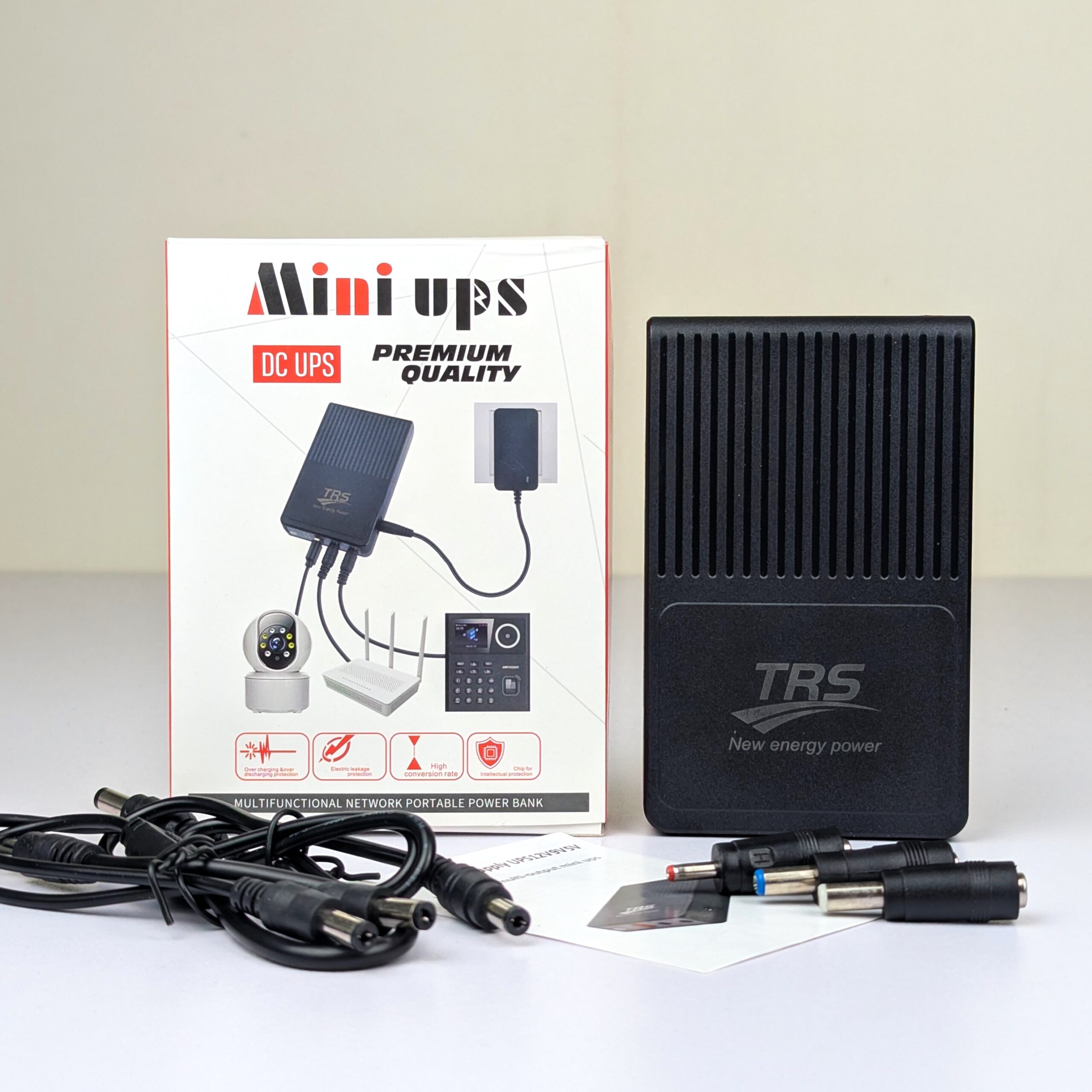High-Capacity Mini UPS 10400mAh - Versatile 5V, 9V, 12V Power Backup % High-Capacity Mini UPS 10400mAh - Versatile 5V, 9V, 12V Power Backup