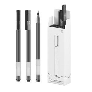High Capacity Waterproof Ink Gel Pens - Quick Drying, 10-Pack by Xiaomi
