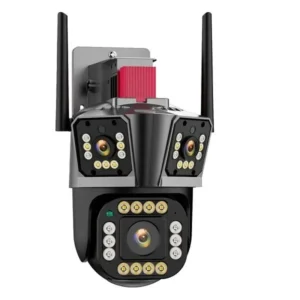 High-Performance 3-Lens Bullet Dome IP Security Camera - IPC-360 Model