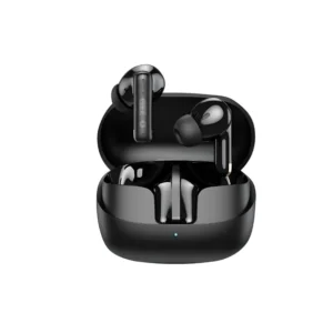 High-Performance Wireless Earbuds with Deep Bass in Black