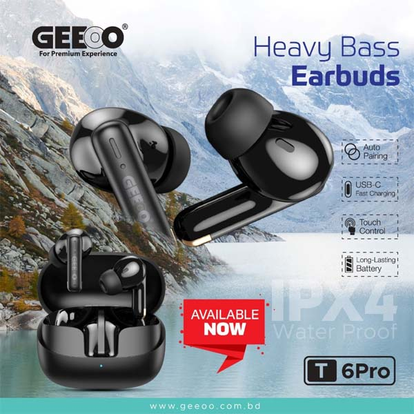 High-Performance Wireless Earbuds with Deep Bass in Black % High-Performance Wireless Earbuds with Deep Bass in Black