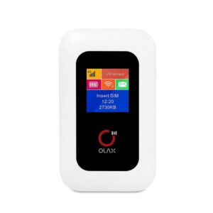 High-Speed 4G LTE Wifi Router 150Mbps - Sleek White Design by OLAX