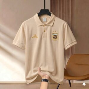 Highdency World Cup Rubber-Print Polo T-Shirt