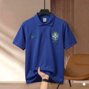 Highdency World Cup Rubber-Print Polo T-Shirt