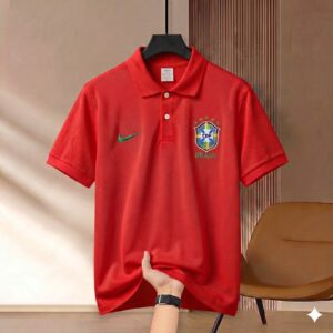 Highdency World Cup Rubber-Print Polo T-Shirt