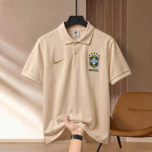 Highdency World Cup Rubber-Print Polo T-Shirt