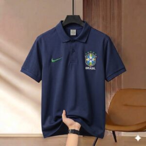 Highdency World Cup Rubber-Print Polo T-Shirt